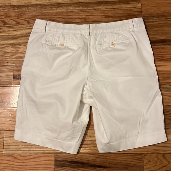 LILLY PULITZER Avenue Short Size 8 White Cotton - Picture 2 of 4